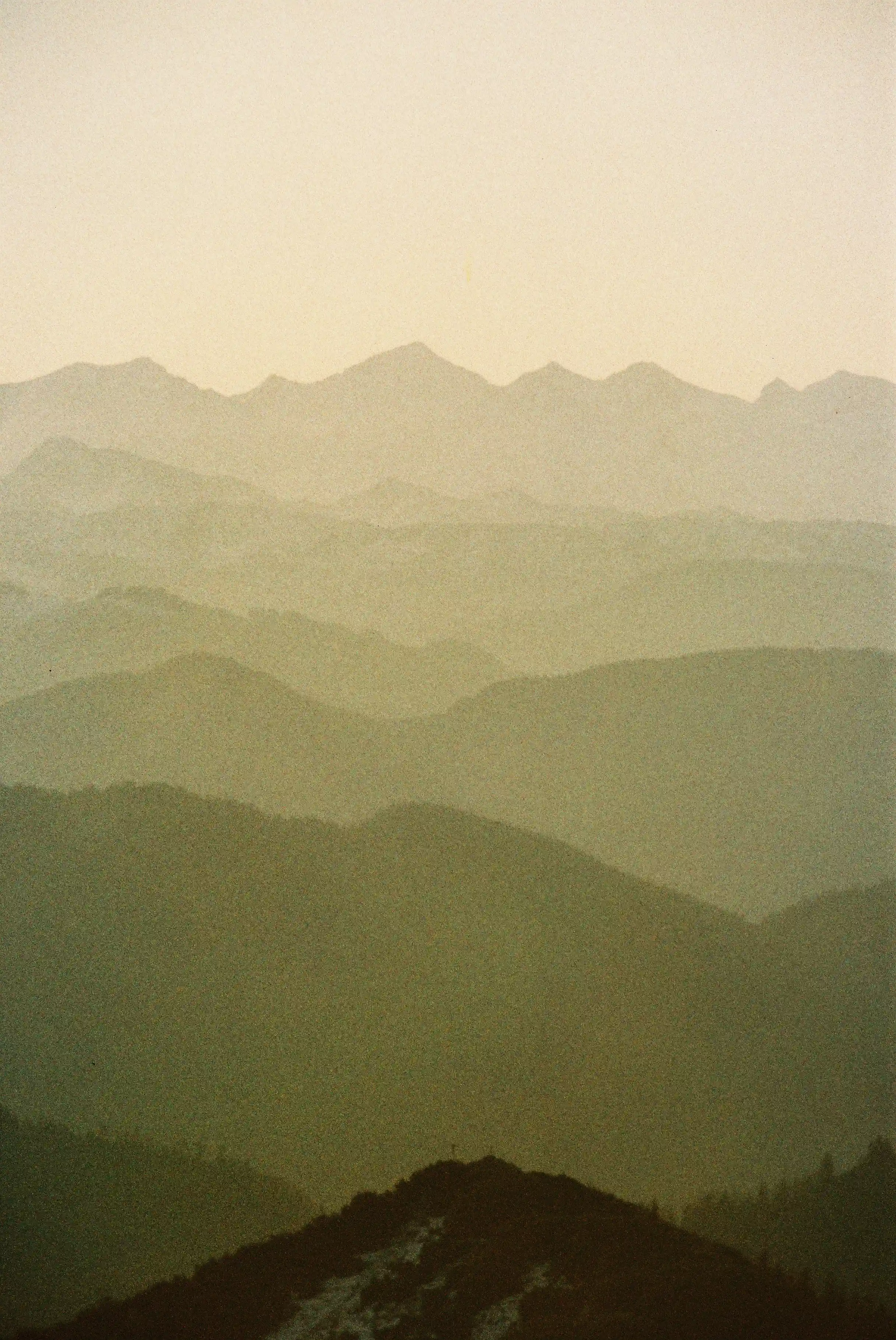 Morning Shadows of Alps